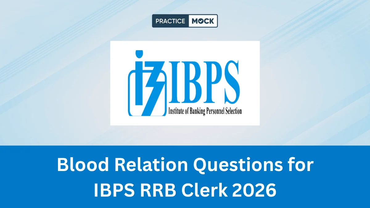 Blood Relation Questions for IBPS RRB Clerk 2026