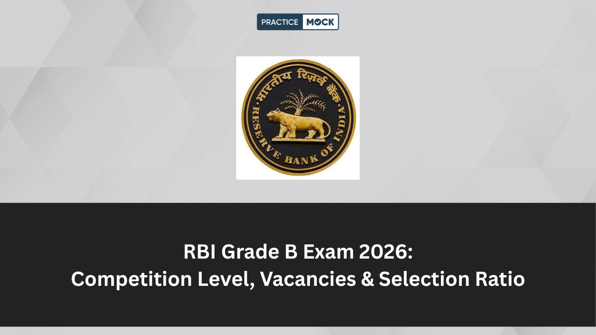 RBI Grade B Competition Level, Vacancies & Selection Ratio