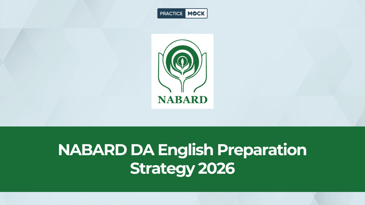 NABARD DA English Preparation Strategy 2026