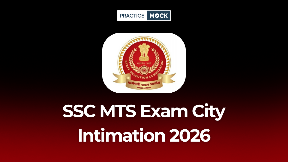 SSC MTS Exam City Intimation 2026 Out Check Your Exam Date & City Now