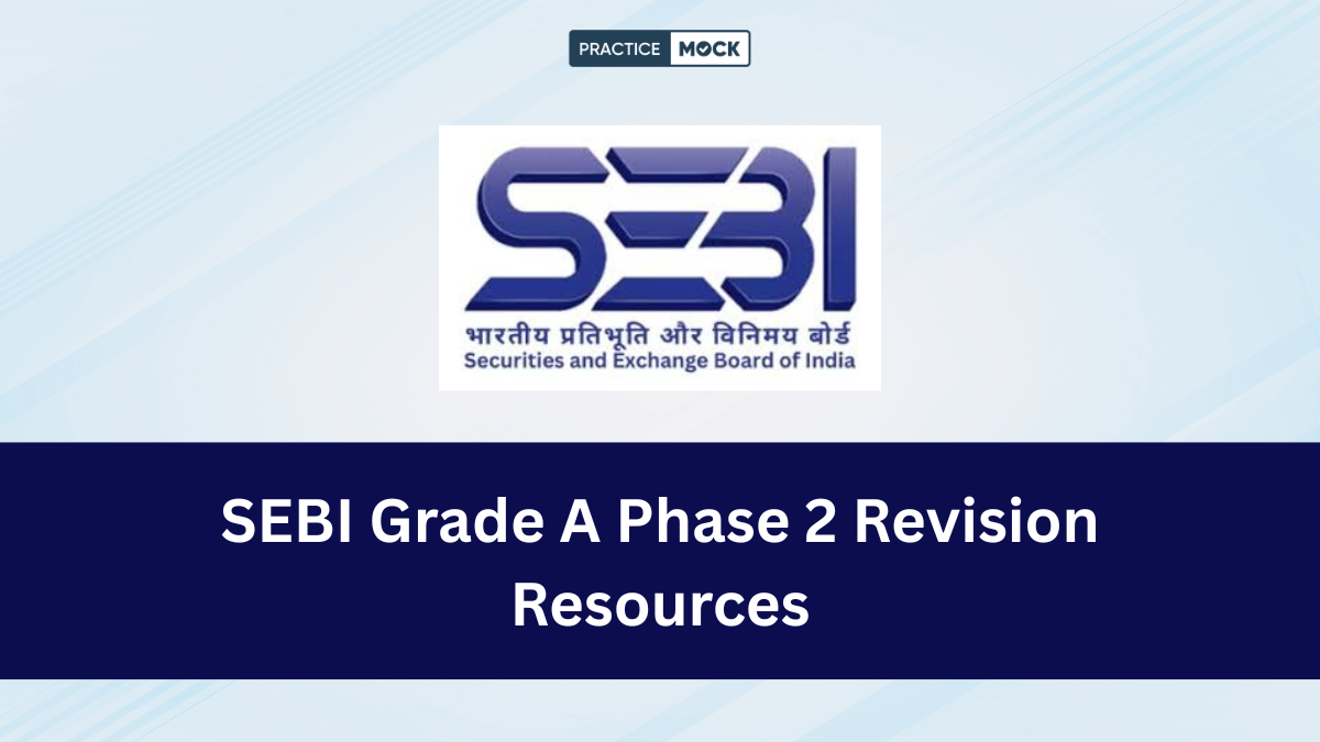 SEBI Grade A Phase 2 Revision Resources