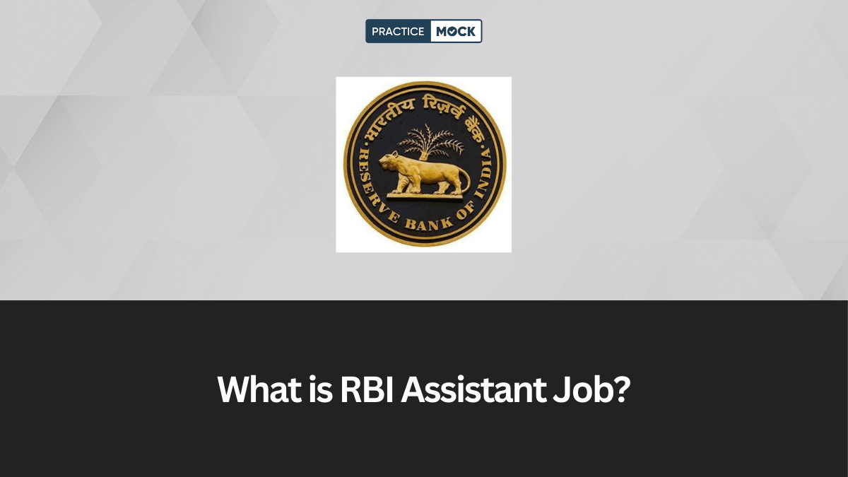 What is RBI Assistant Job?