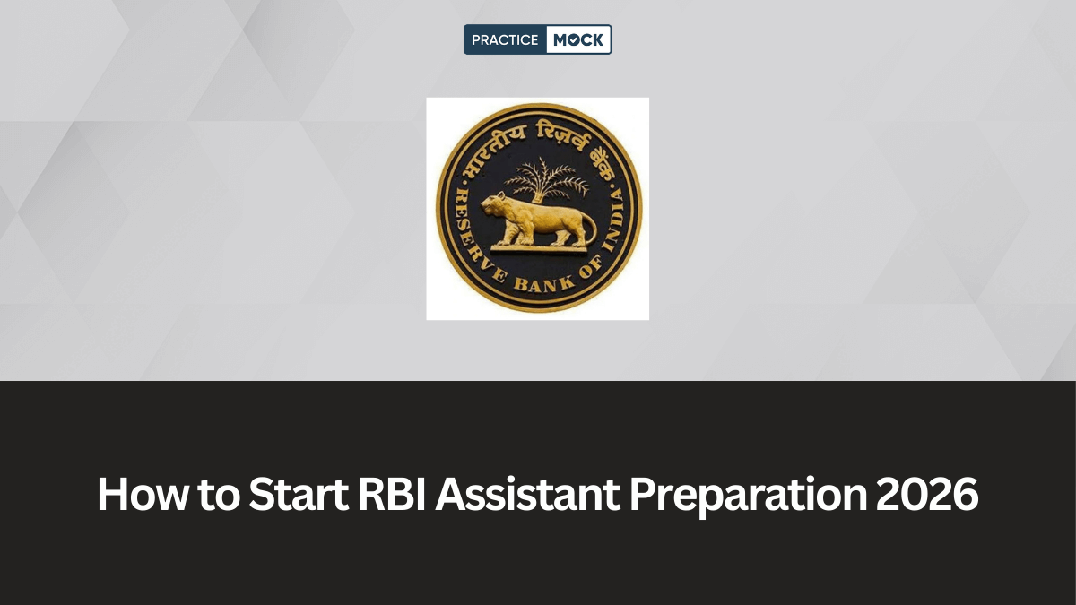 How to Start RBI Assistant Preparation 2026