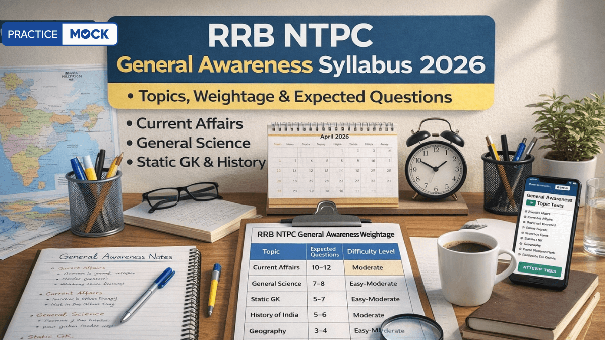 RRB NTPC General Awareness Syllabus 2026 Complete Topic-wise Guide