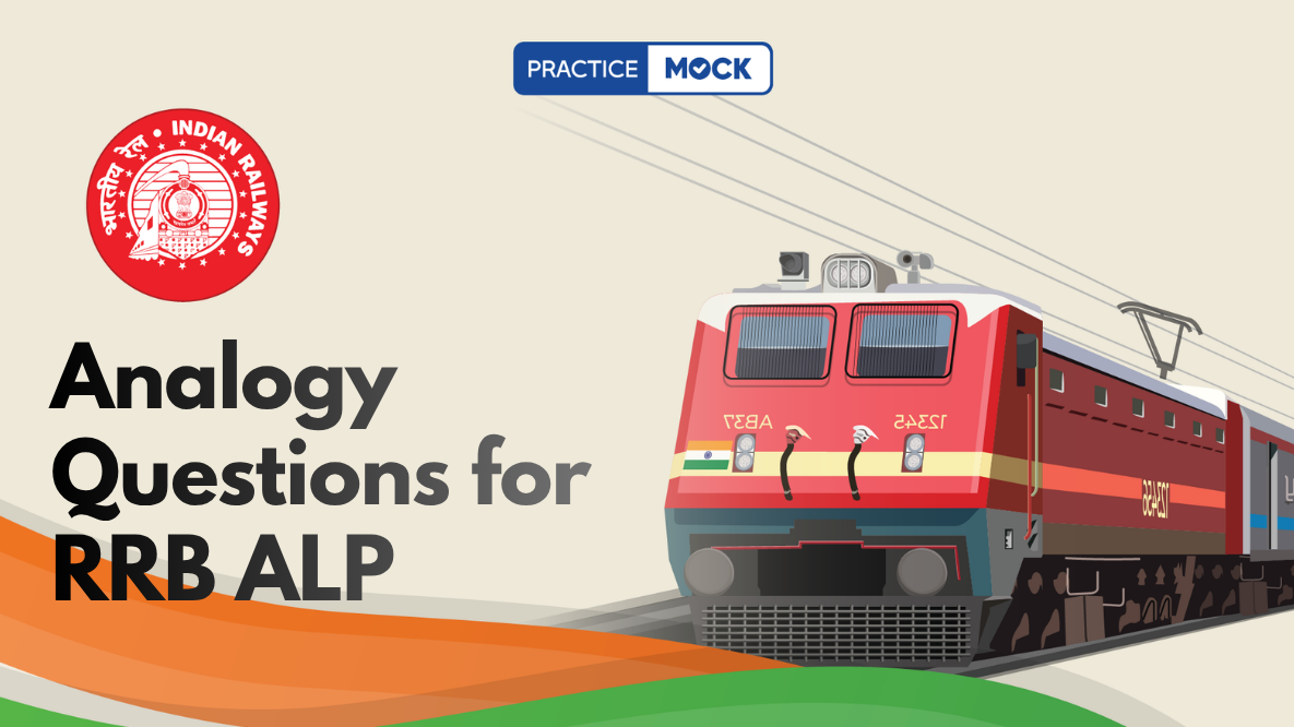 Analogy Questions for RRB ALP, Download Free PDF