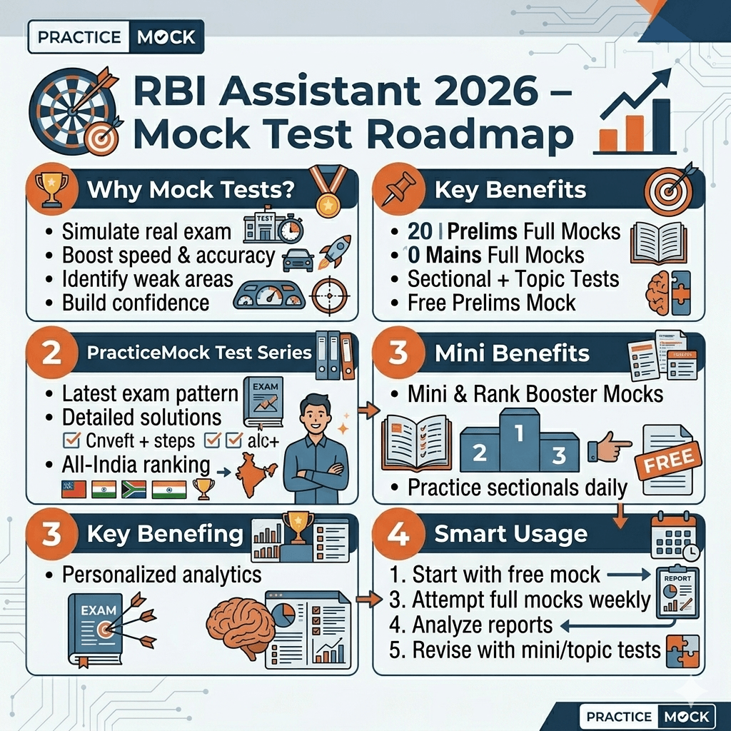 Best Mock Tests for RBI Assistant 2026 Revision