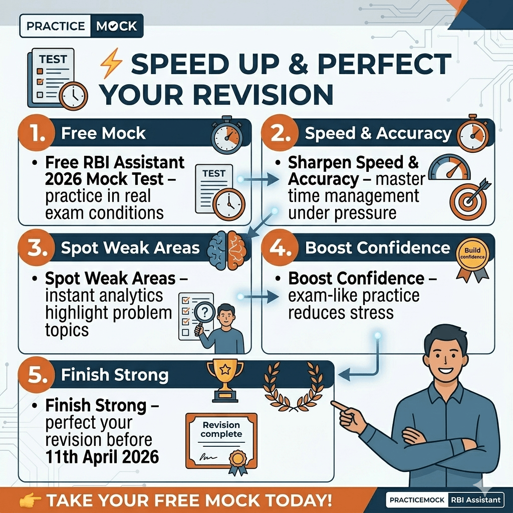 How to Use RBI Assistant 2026 Mock Tests for Revision