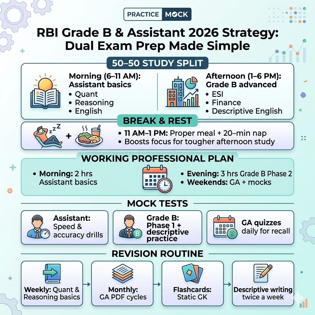 Top Strategy to Prepare RBI Grade B & Assistant 2026 Together