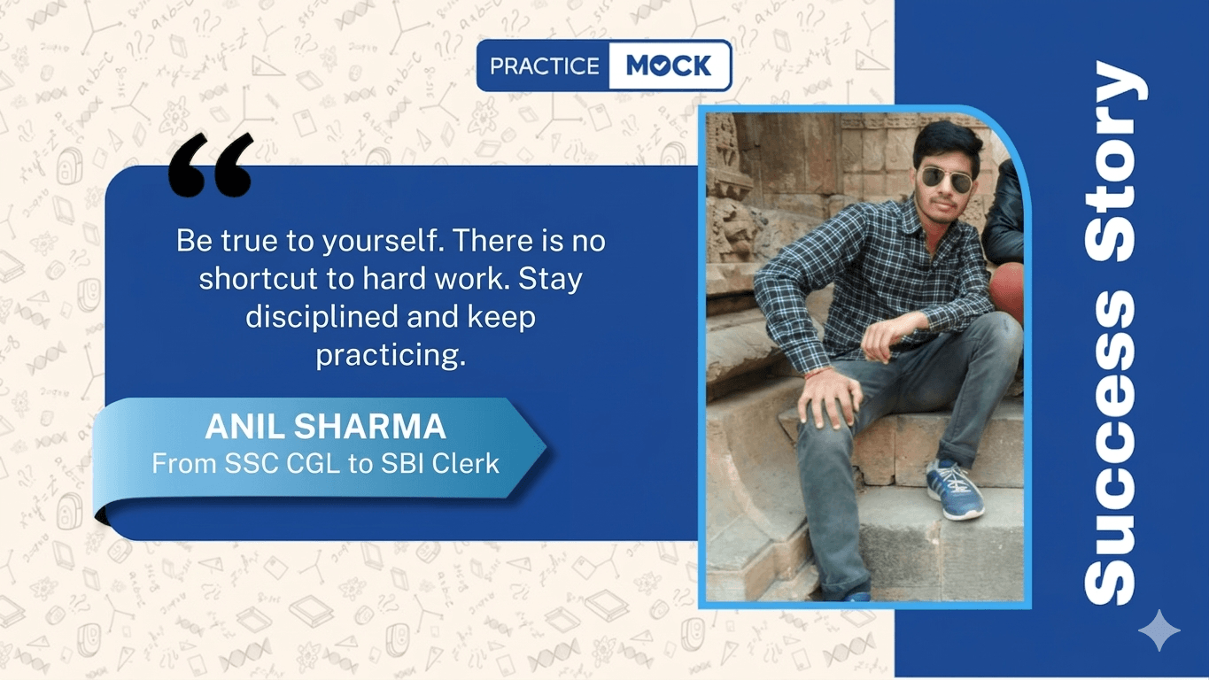 Success Story of ANIL SHARMA – Selected in SBI Clerk 2020
