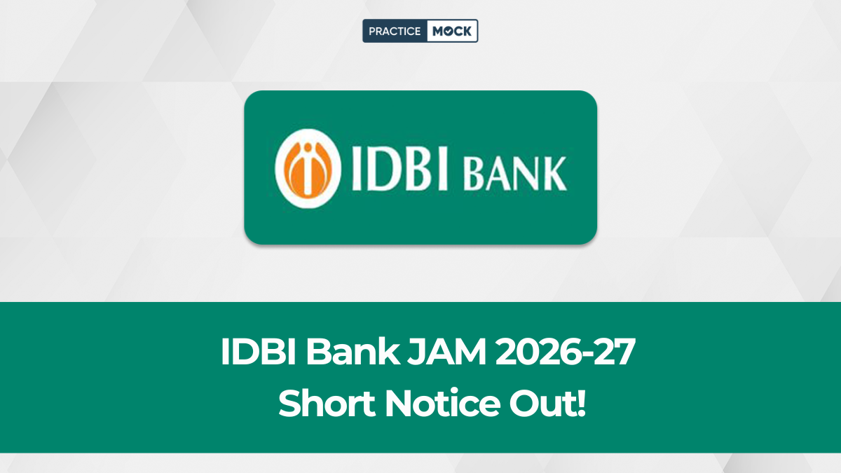 IDBI Bank JAM Recruitment 2026-27: Notification, Dates & Apply Online