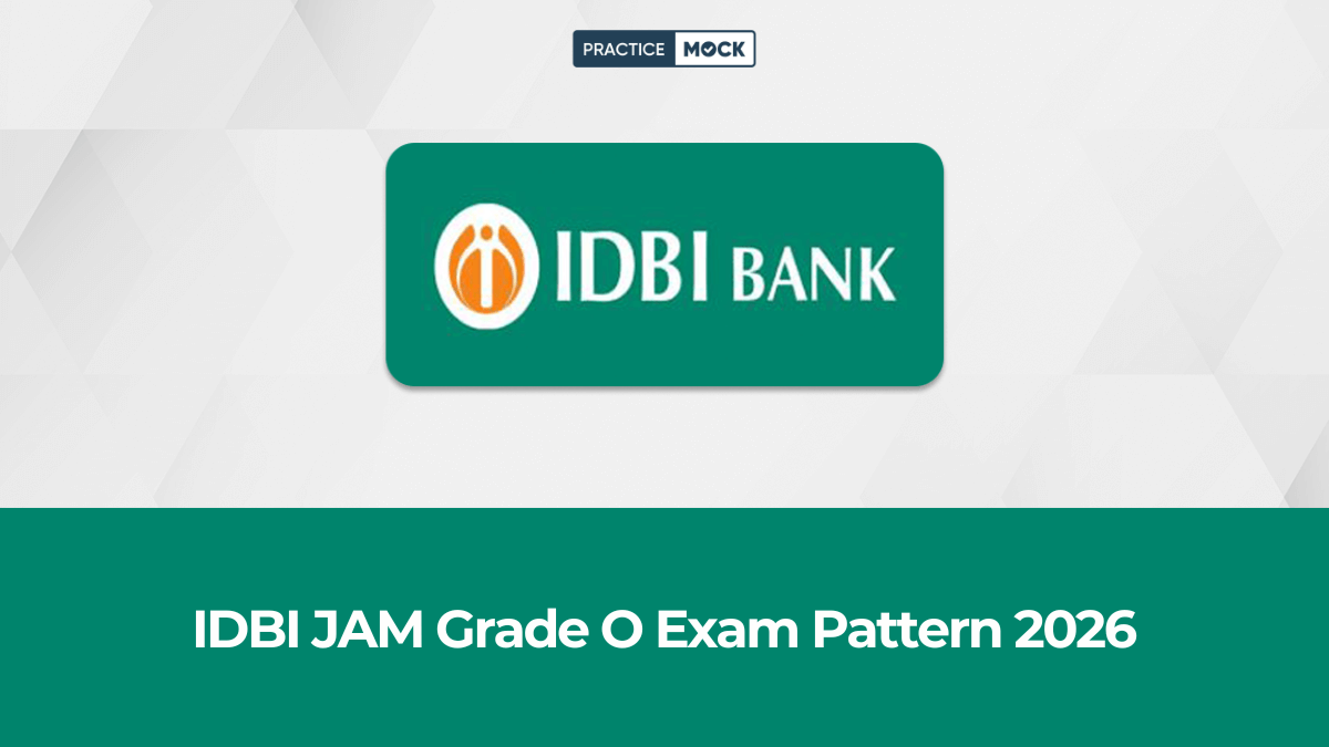 IDBI JAM Grade O Exam Pattern 2026