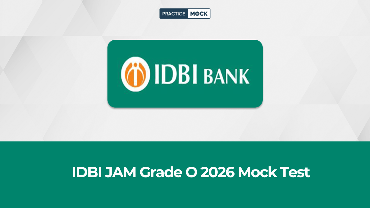 Crack IDBI JAM Grade O 2026 with PGDBF Mock Tests