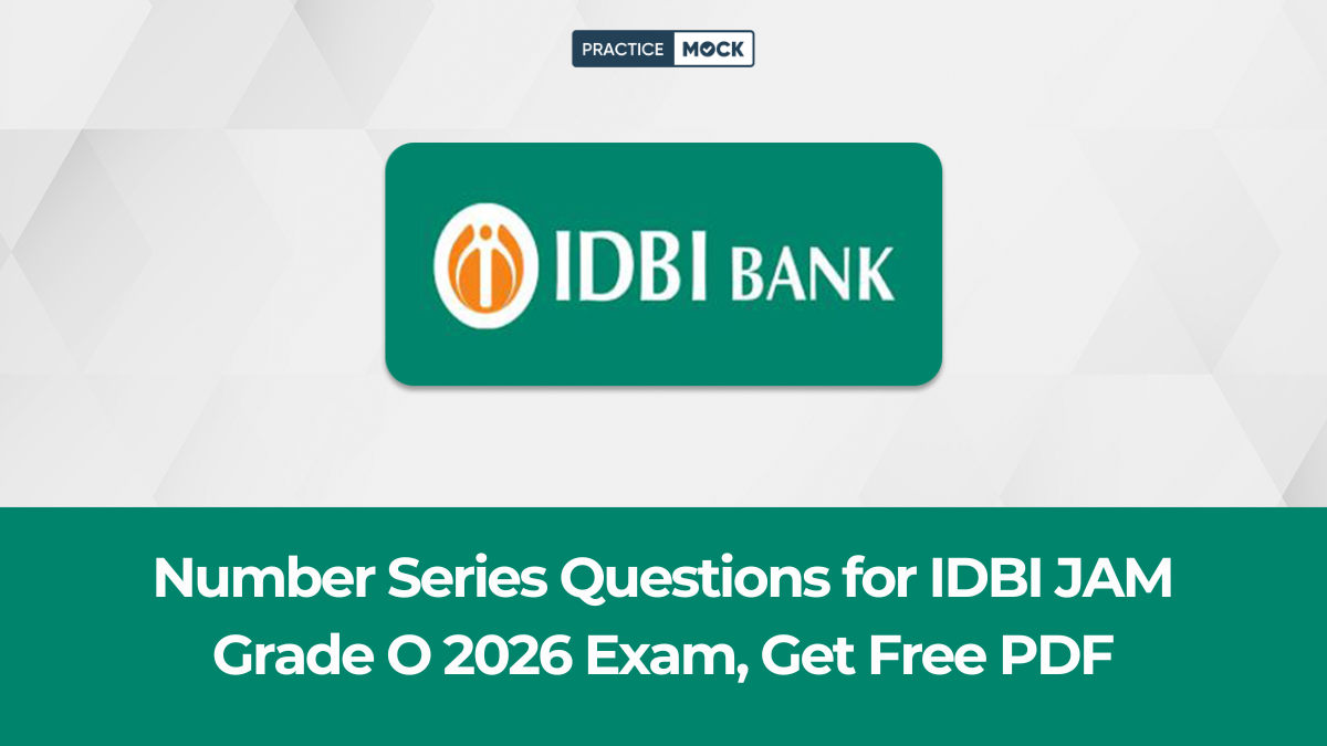 Number Series Questions for IDBI JAM Grade O 2026 Exam, Get Free PDF