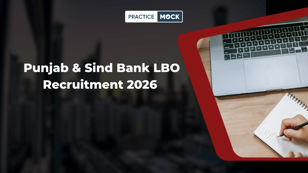 Punjab and Sind Bank LBO Recruitment 2026 Official Notification