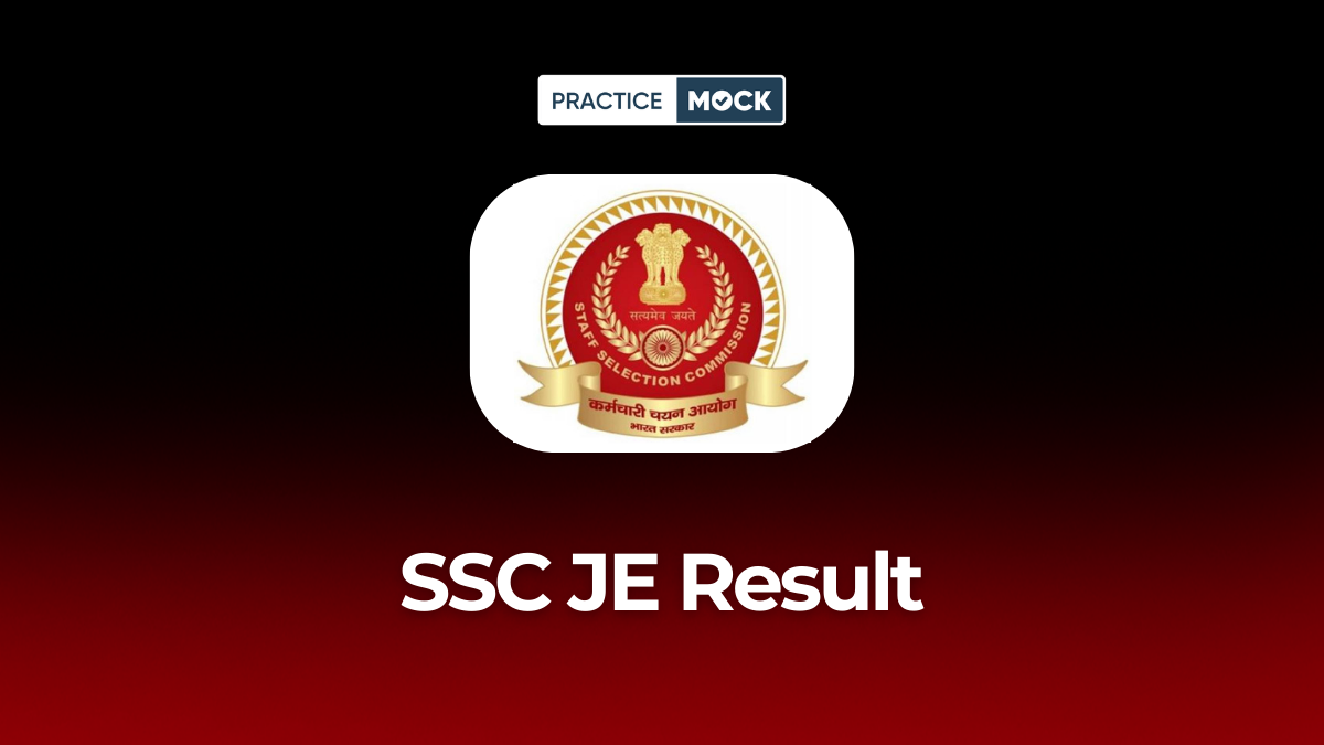 SSC JE Result 2025-26 Out Download Tier 1 Merit List PDF