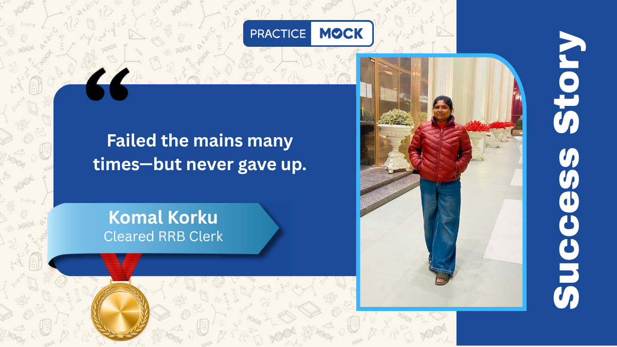 Success Story of Komal Korku – Selected in RRB Clerk