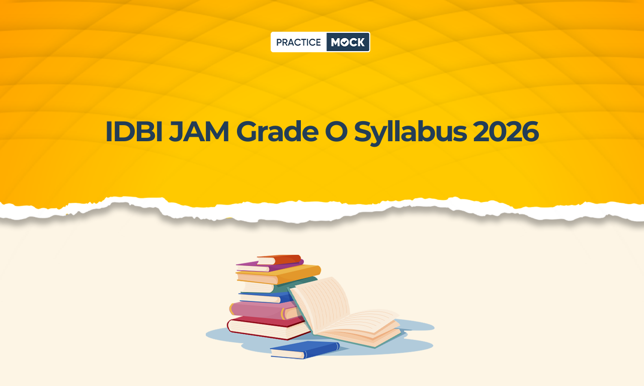 IDBI JAM Grade O Syllabus 2026
