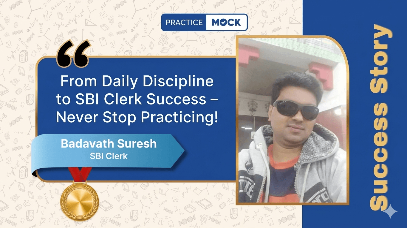 Success Story of Badavath Suresh – Selected in SBI Clerk