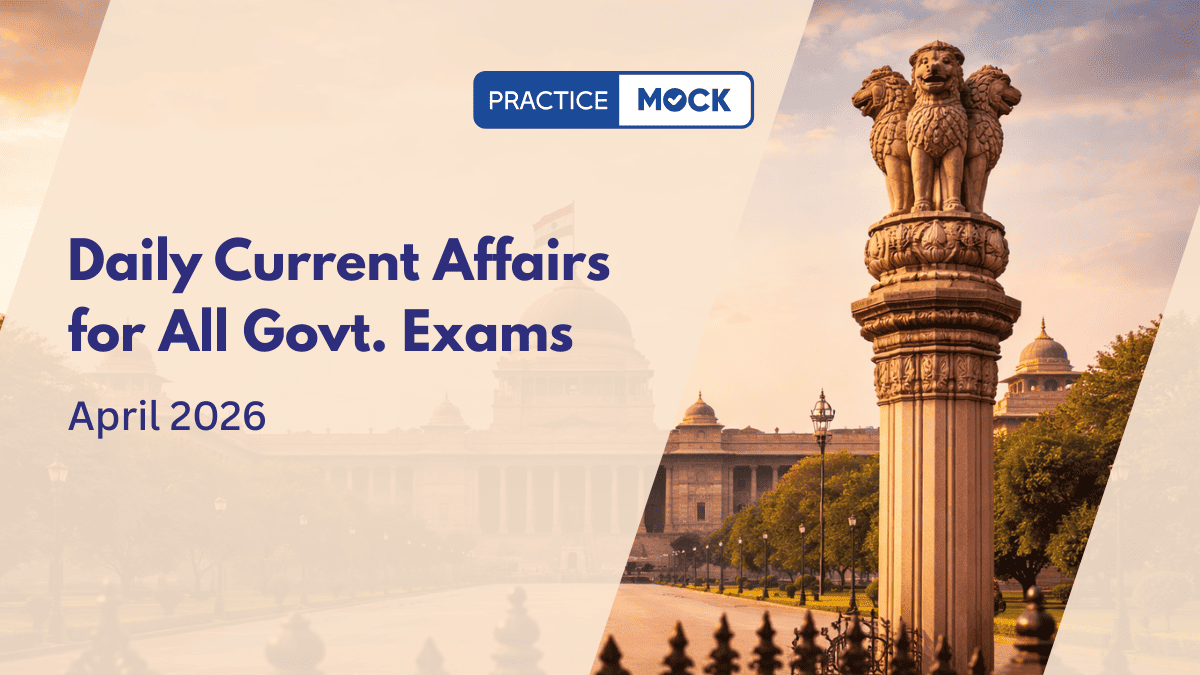 Daily Current Affairs for Banking & Govt Exams