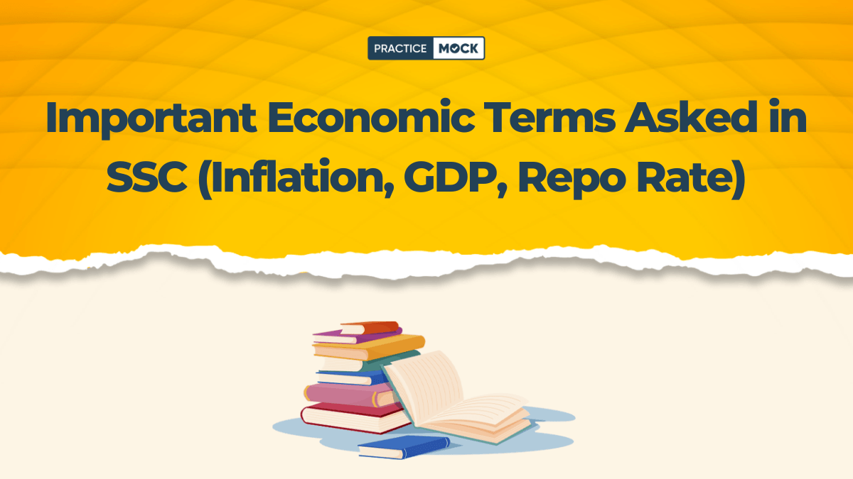 Important Economic Terms Asked in SSC (Inflation, GDP, Repo Rate)