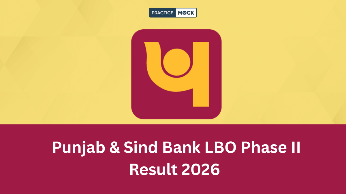 Punjab & Sind Bank LBO Phase II Result 2026