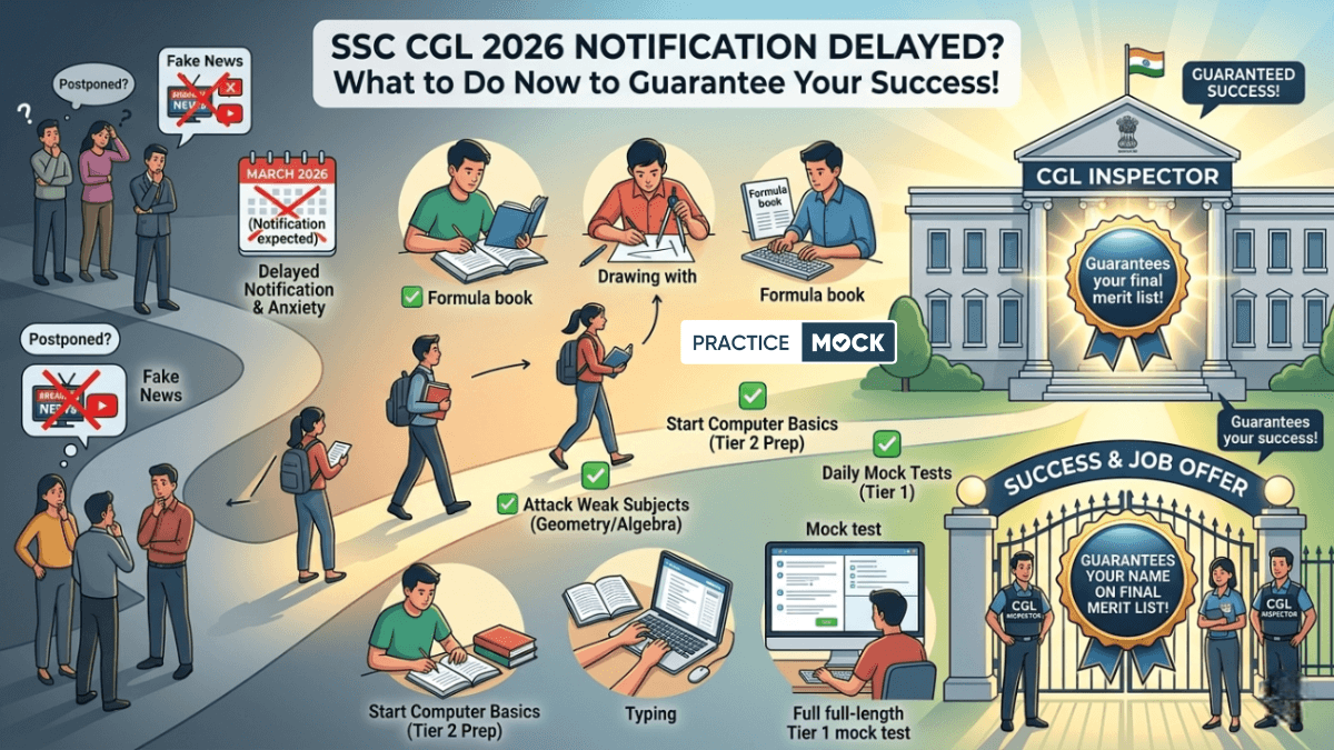 SSC CGL Notification 2026 Postponed What to Do Now