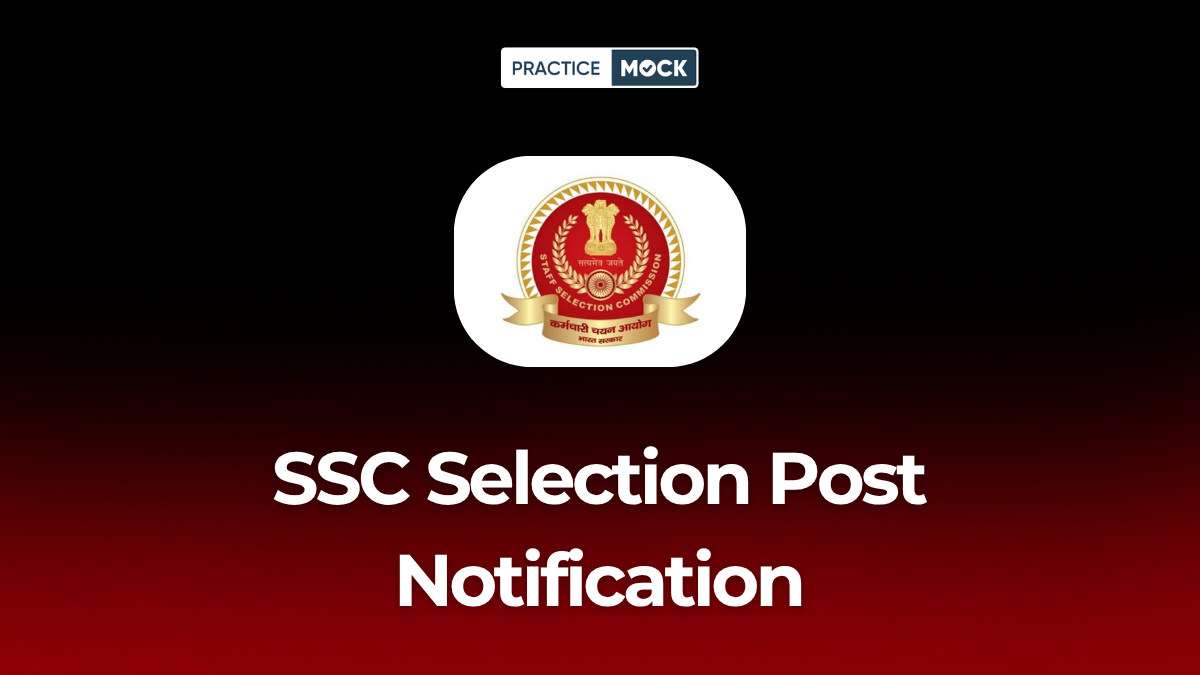 SSC Selection Post Phase 14 Notification Out, Check All Details