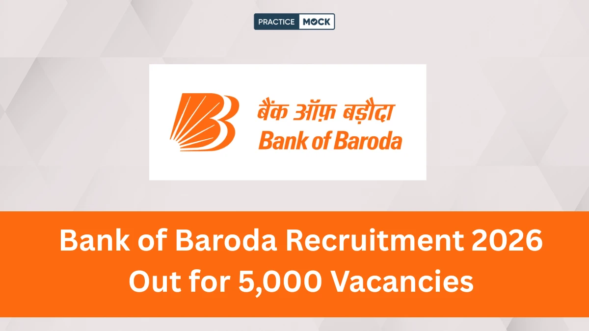 Bank of Baroda Apprentice Recruitment 2026 Out for 5,000 Vacancies, Check Details