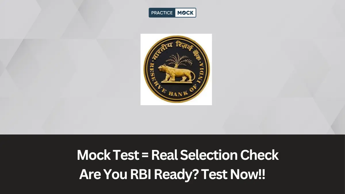 Crack RBI Assistant 2026 — Take Free Mock Test Today | PracticeMock