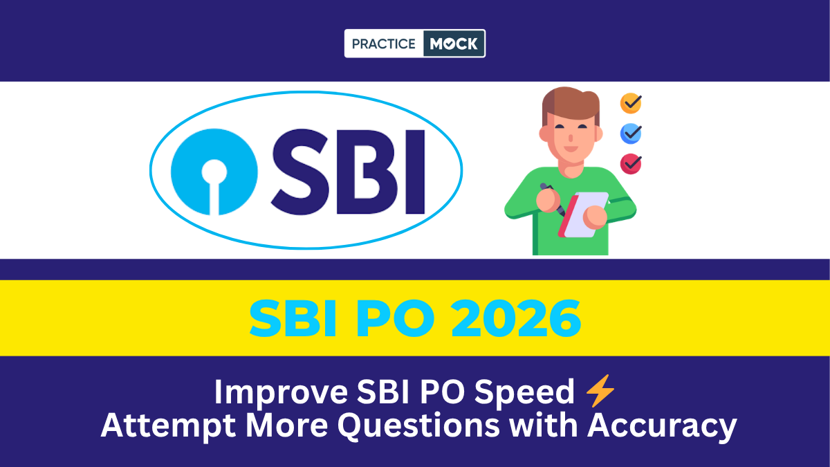 How to Improve Speed in SBI PO Prelims 2026
