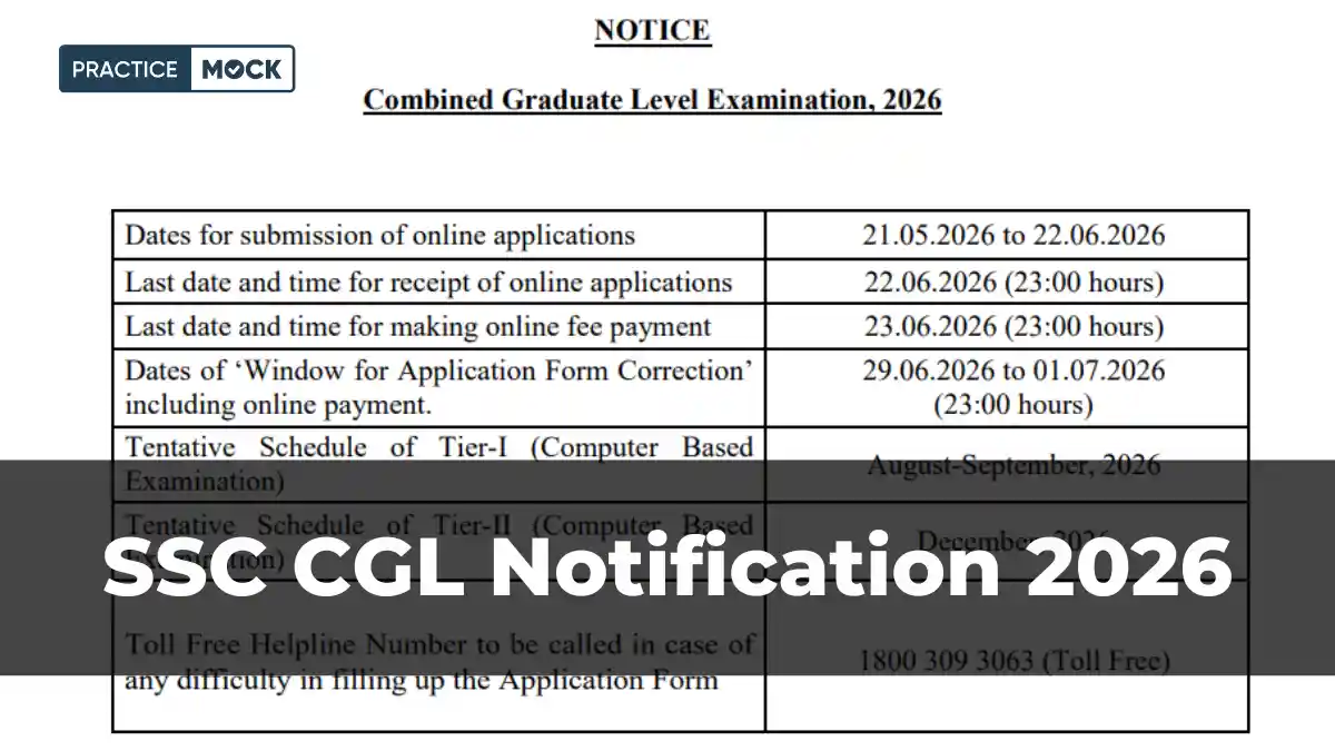 SSC CGL Notification 2026 Out, Apply Online for 12,256 Posts