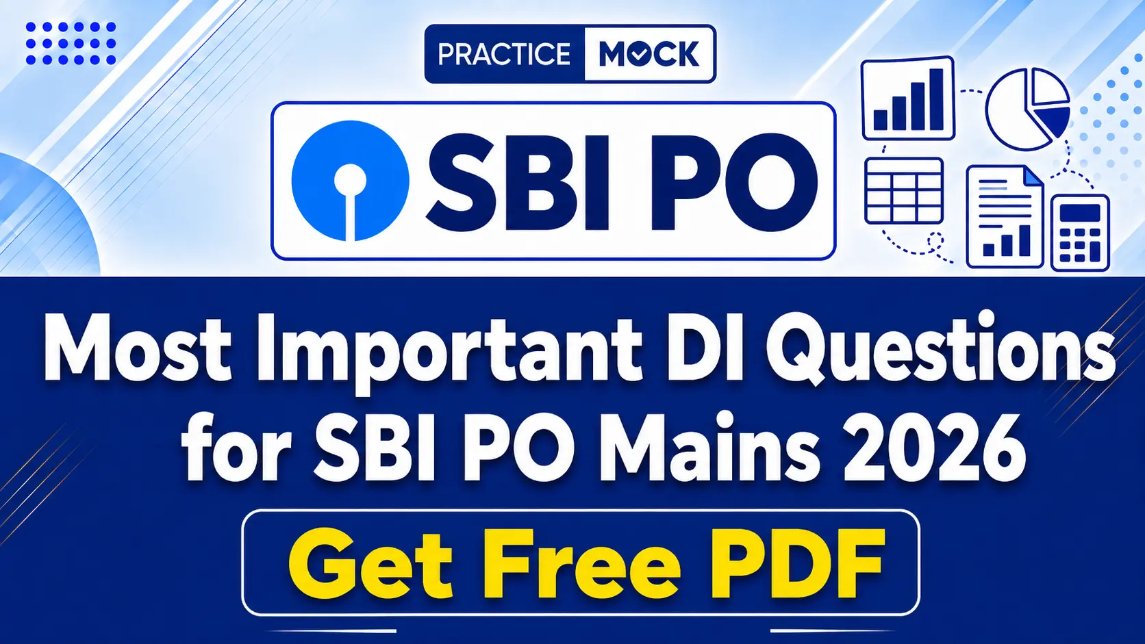 most important di questions for sbi po mains