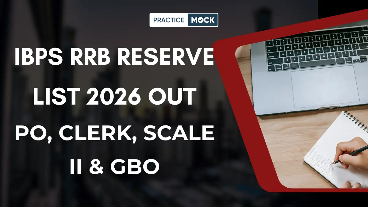 IBPS RRB Reserve List 2026 Out for Clerk, PO, Scale II & GBO Posts, Check Provisional Allotment Status