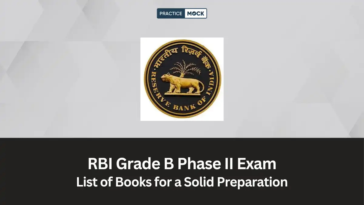 RBI Grade B Phase II- List of Books for a Solid Preparation
