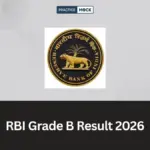 RBI Grade B Result 2026 Out, Download Phase 1 Result PDF Now