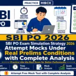 SBI PO Exam Simulation Strategy: Attempt Mocks Under Real Prelims Conditions with Complete Analysis