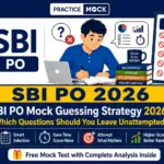 SBI PO Mock Guessing Strategy 2026: Which Questions Should You Leave Unattempted?, Free Mock Test with Complete Analysis Inside