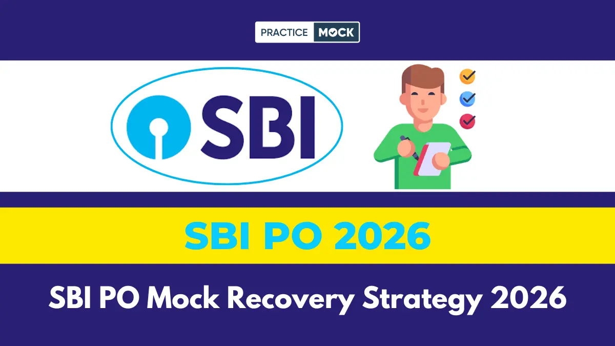 SBI PO Mock Recovery Strategy 2026