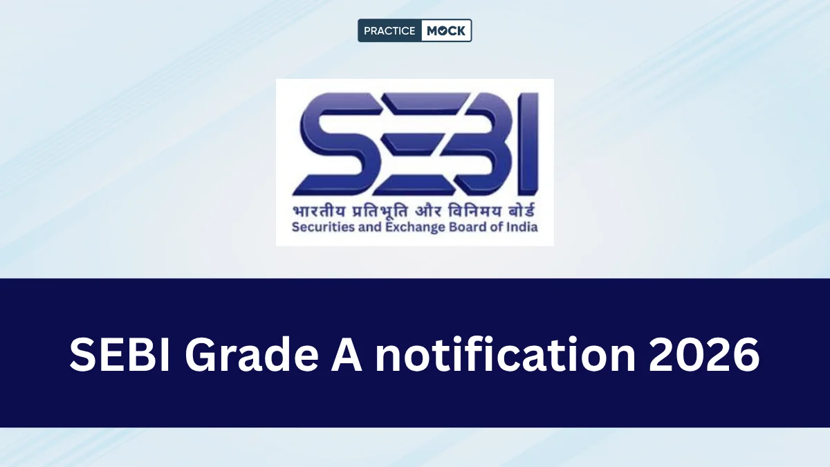 SEBI Grade A notification 2026