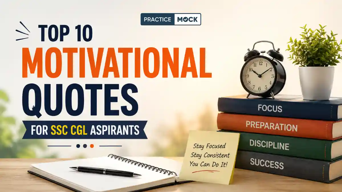 Top 10 Motivational Quotes for SSC CGL Aspirants