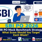 SBI PO Mock Benchmark Strategy: What Score Should You Target Each Week? Take a Free Mock Today !!