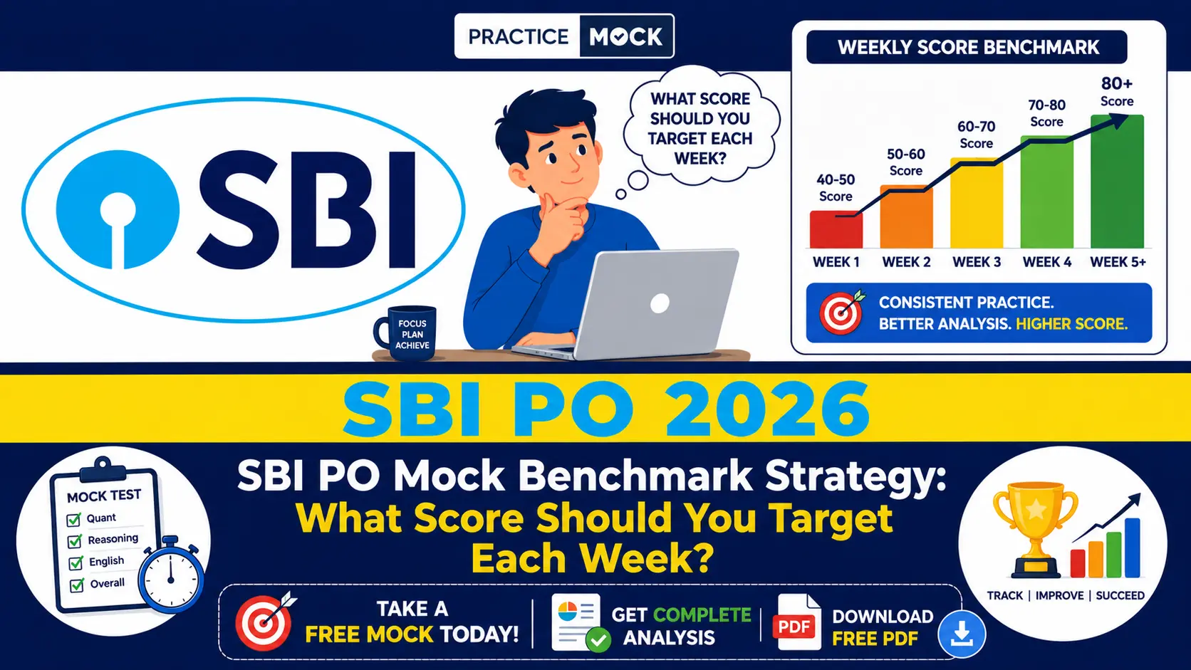 sbi po mock benchmark strategy