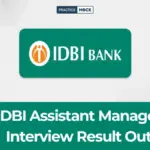 IDBI Assistant Manager Interview Result 2026 Out, Direct Link Here