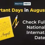 Important Days in August 2026: Complete List, Themes, and Easy Tricks for Exams