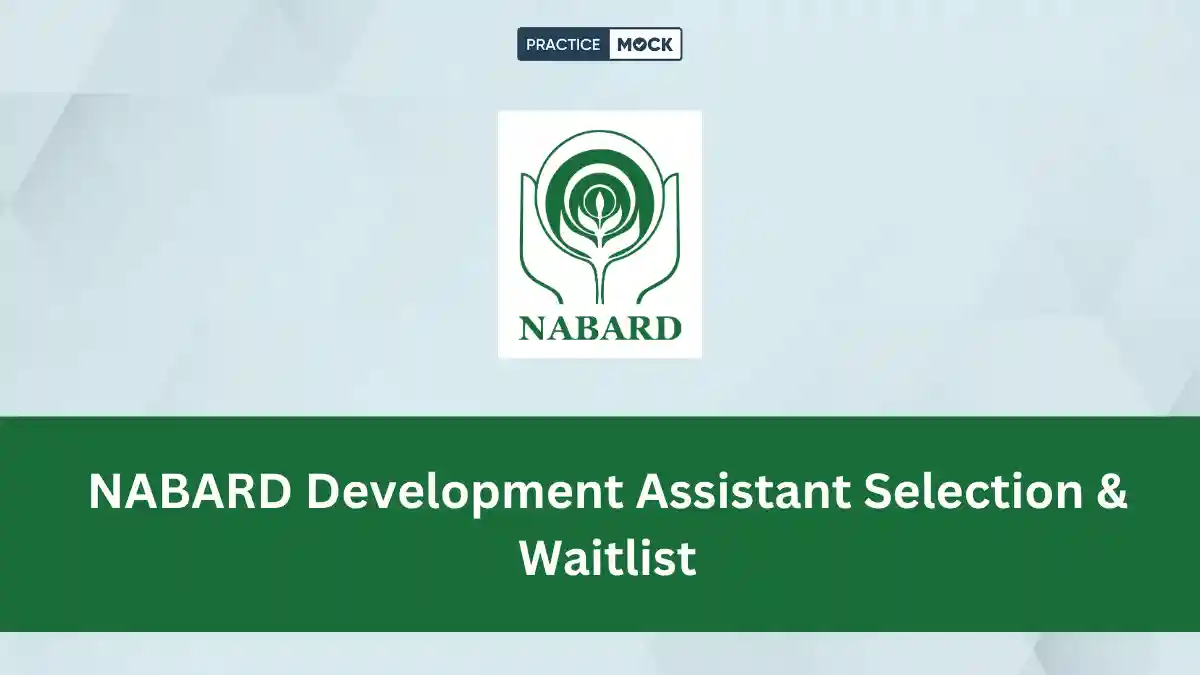 Download NABARD Development Assistant Waitlist 2026 PDF