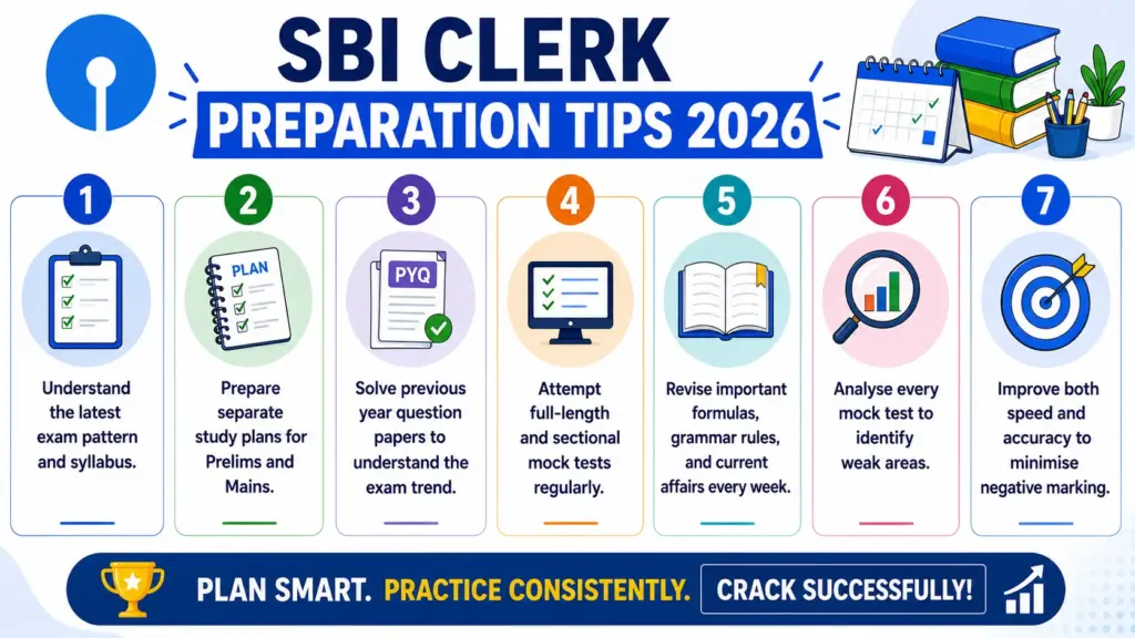 sbi clerk preparation tips
