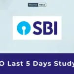 SBI PO Last 5 Days Study Plan 2026: Day-Wise Strategy to Maximise Your Score