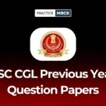 SSC CGL Previous Year Question Papers PDFs for Tier 1 & 2 Exam