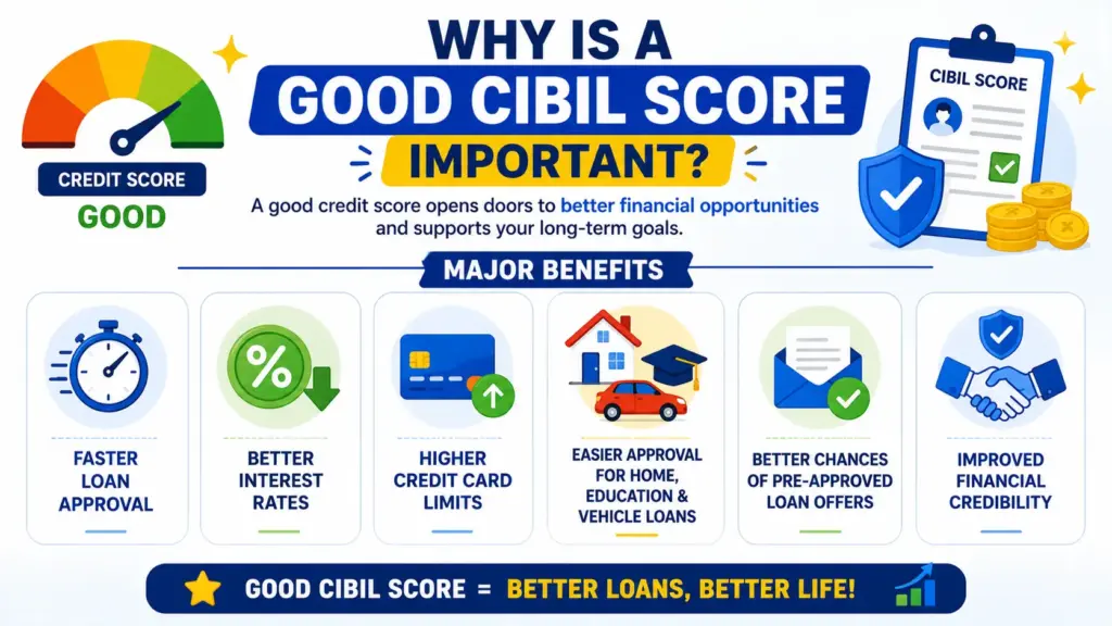why is a good cibil score important