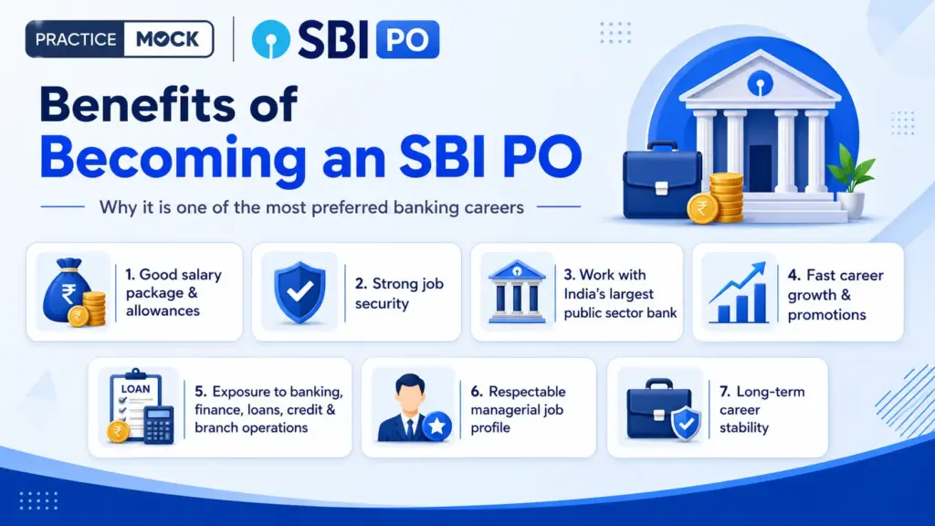 benefits of becoming an SBI PO